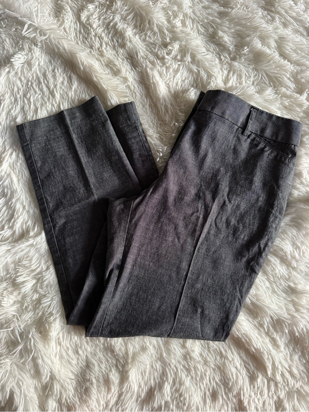 Women’s  Charcoal Gray Dress Pants - Classic Work Trousers